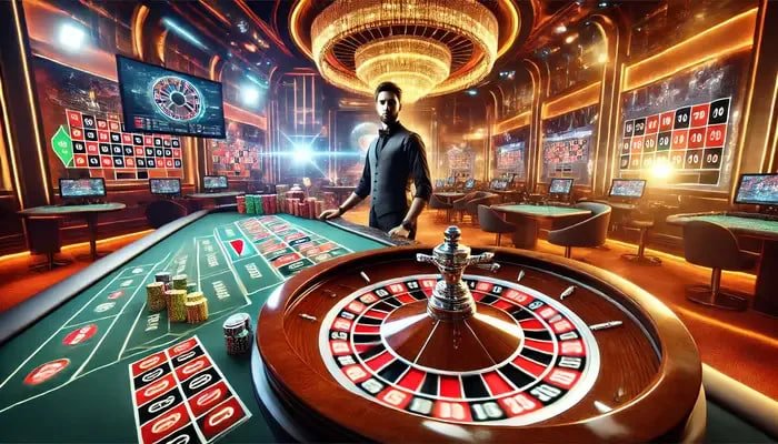 Rasakan sensasi live casino dengan dealer asli dan permainan real-time